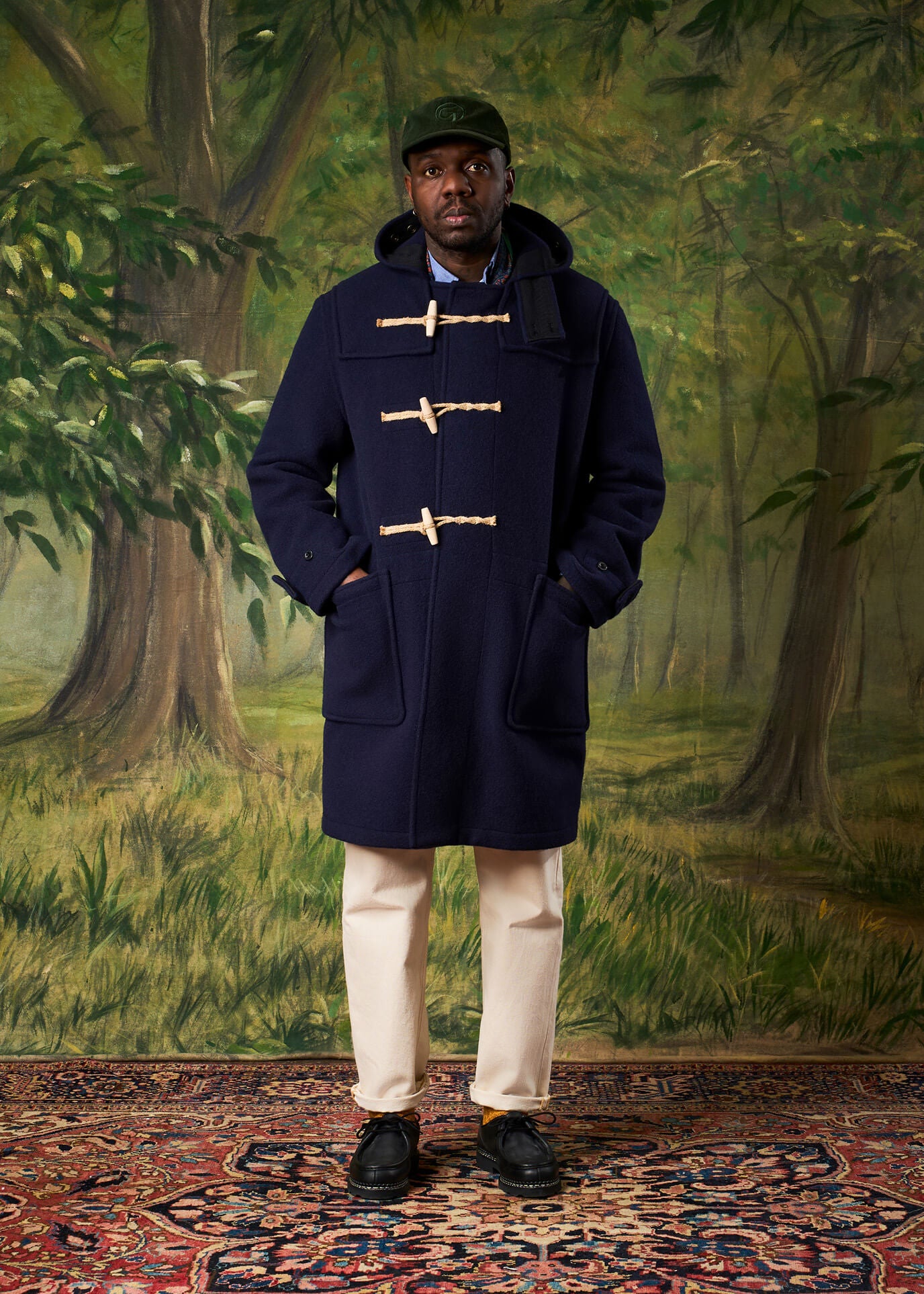 Men's Original Monty Duffle Coat Navy | Gloverall