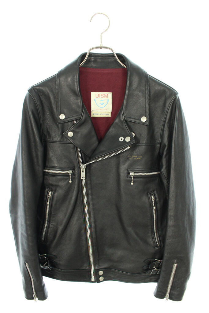 アンダーカバー UNDERCOVER LEATHER RIDERS JACKET 09202 ダブルレザー