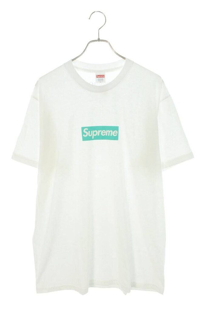 シュプリーム Supreme × ティファニー Tiffany Box Logo Tee ボックス