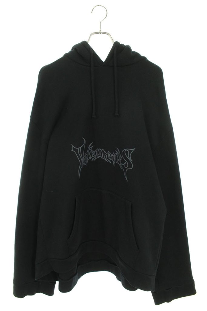 ヴェトモン VETEMENTS Metal Logo Hoodie メタルロゴプルオーバー