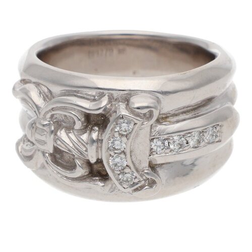 クロムハーツ Chrome Hearts BANGLE CROSS/クロスバンド シルバー