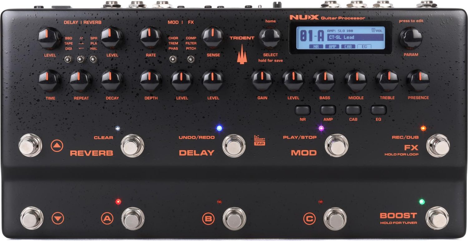 NUX Trident Pedal Settings Suggestions - Guitar Chalk