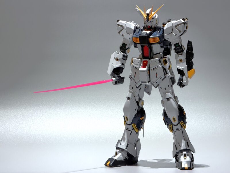 制作レポート＃35-2】PG UNLEASHED 1/60 νガンダム & PG UNLEASHED 1