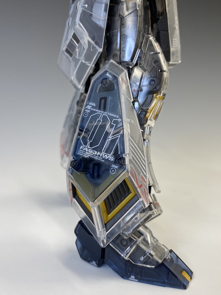 限定品レビュー】RG 1/144 νガンダムHWS [クリアカラー] − “THE