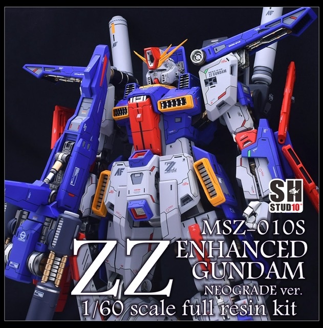 SH Studio 1/60 Enhanced ZZ Gundam – GUNJAP