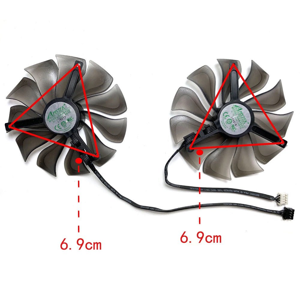 Palit GeForce RTX 2060 2070 2080 GameRock JetStream Fan Replacement