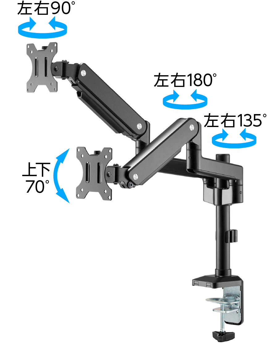 2画面 | GH-AMDV2H-BK | GREEN HOUSE グリーンハウス