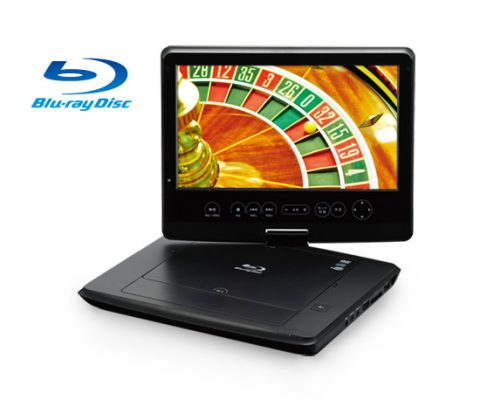 美しい映像をどこでも楽しめる！10型液晶搭載ポータブルブルーレイ
