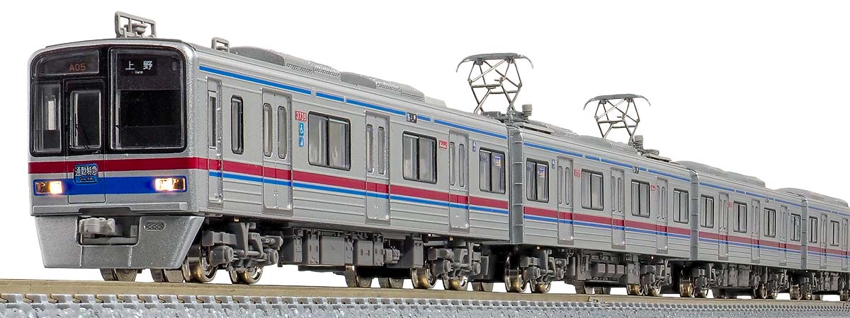 1275T＞京成3700形（2〜5次車）8両編成動力付きトータルセット｜塗装