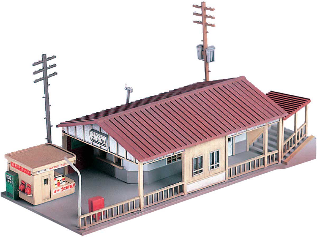 2130＞小型駅｜ストラクチャーキット｜Nゲージ鉄道模型のグリーンマックス