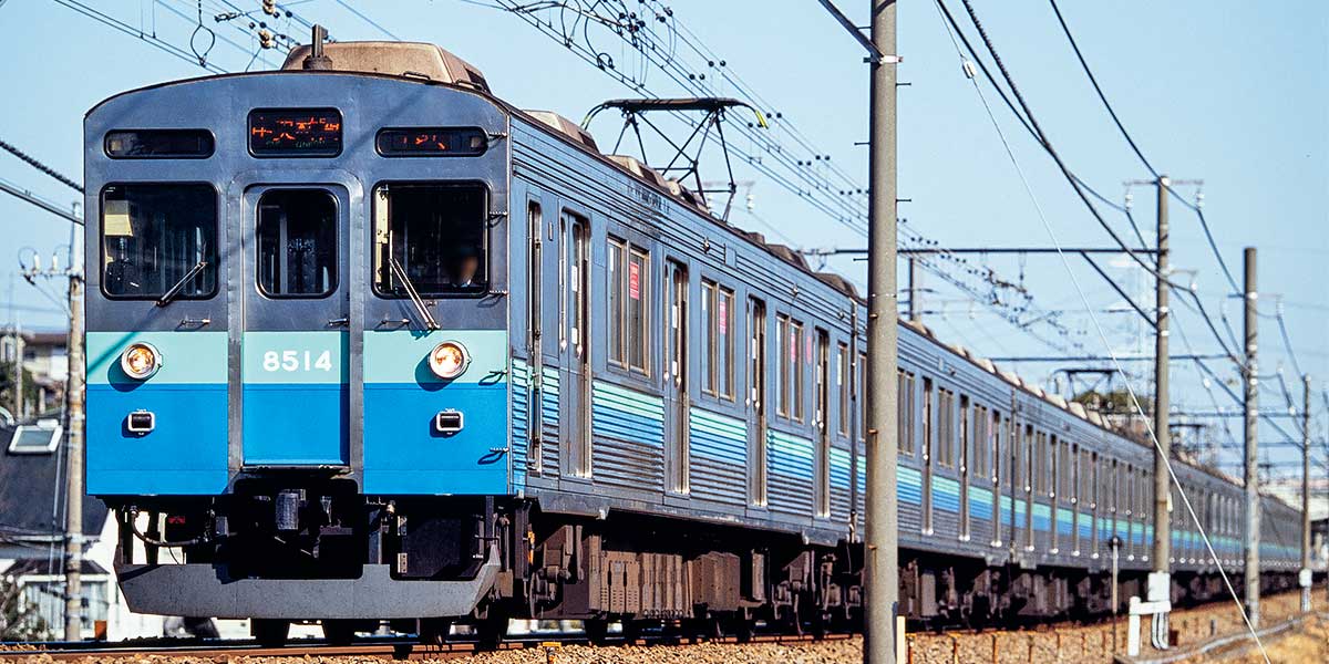 50822＞東急電鉄8500系（8614編成・黄色テープ付き）10両編成セット