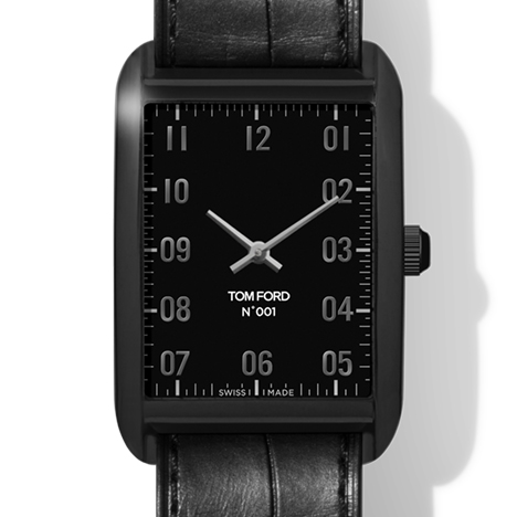 トム フォード(TOM FORD TIMEPIECES) N.001 ブラックDLCケース
