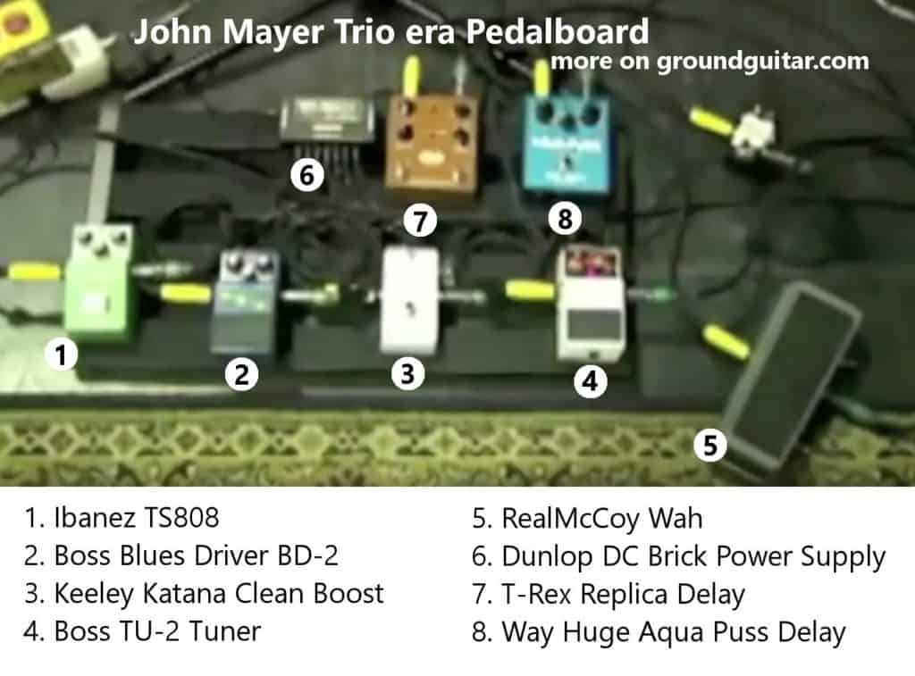 John Mayer's Boss Blues Driver BD-2 (Keeley Phat mod) – Ground Guitar