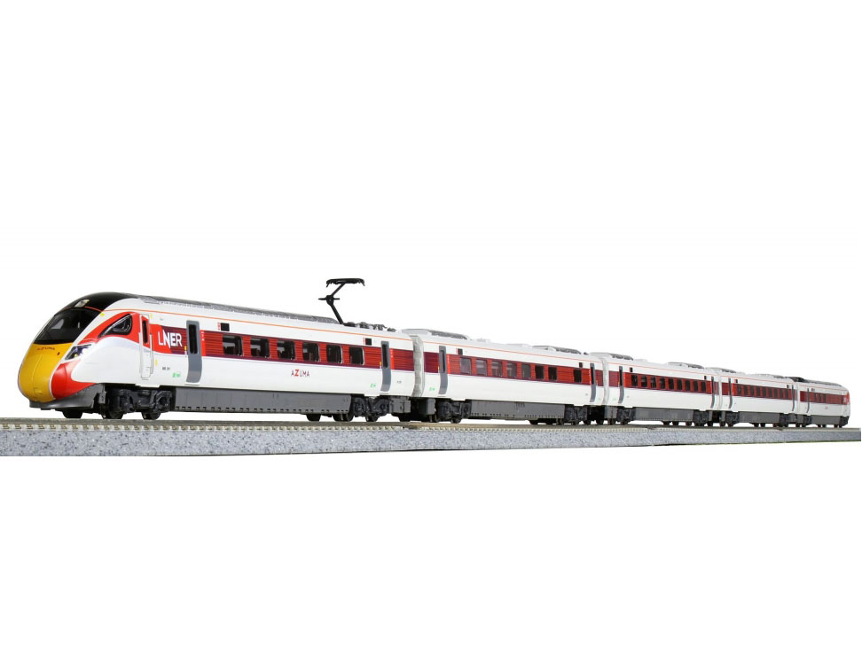 Kato 10-1674: Electric multiple unit Hitachi Class 800 LNER Azuma