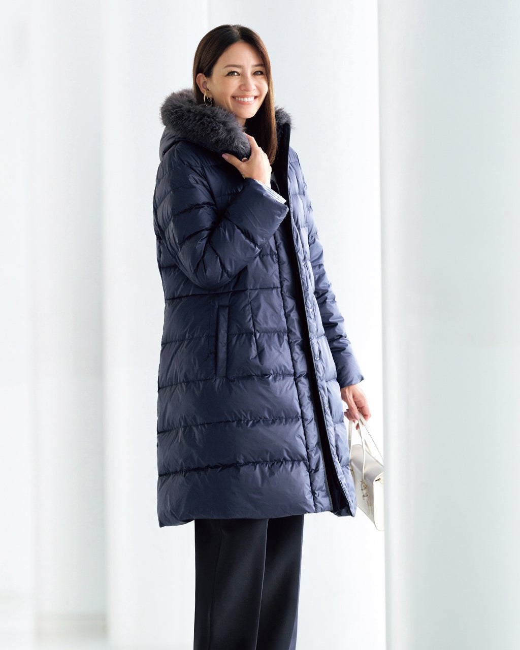 レディース フード付き ダウン/40代50代からのファッション通販 DoCLASSE