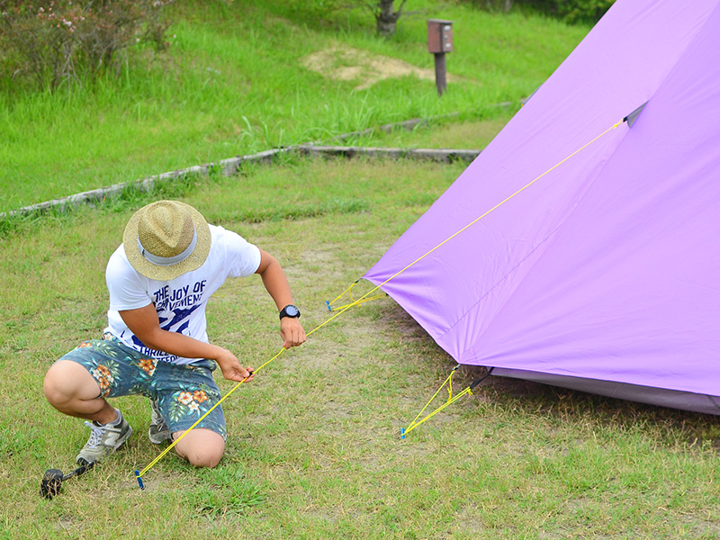 販売終了】レインボーワンポールテント T8-444 - DOD（ディーオー