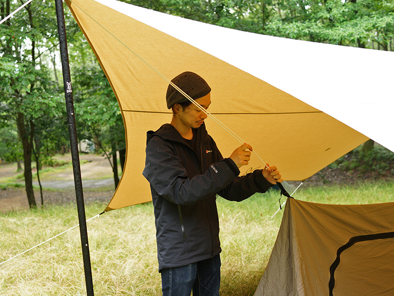 ワラビーテント（ブラウン） T2-657-BR - DOD（ディーオーディー