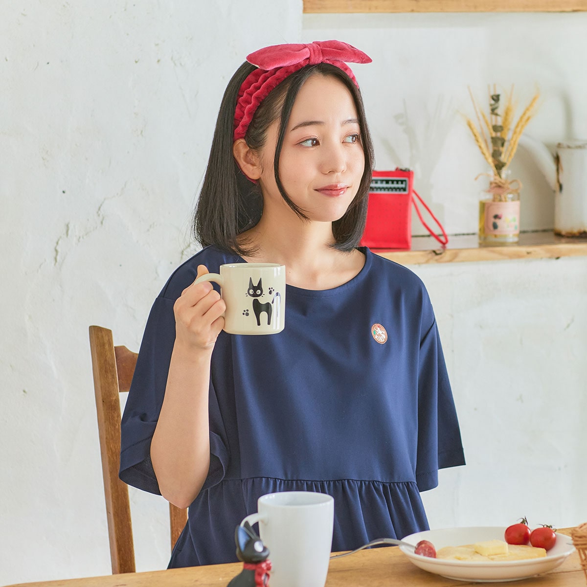 魔女の宅急便 キッチンコレクション ジジのマグカップ | どんぐり