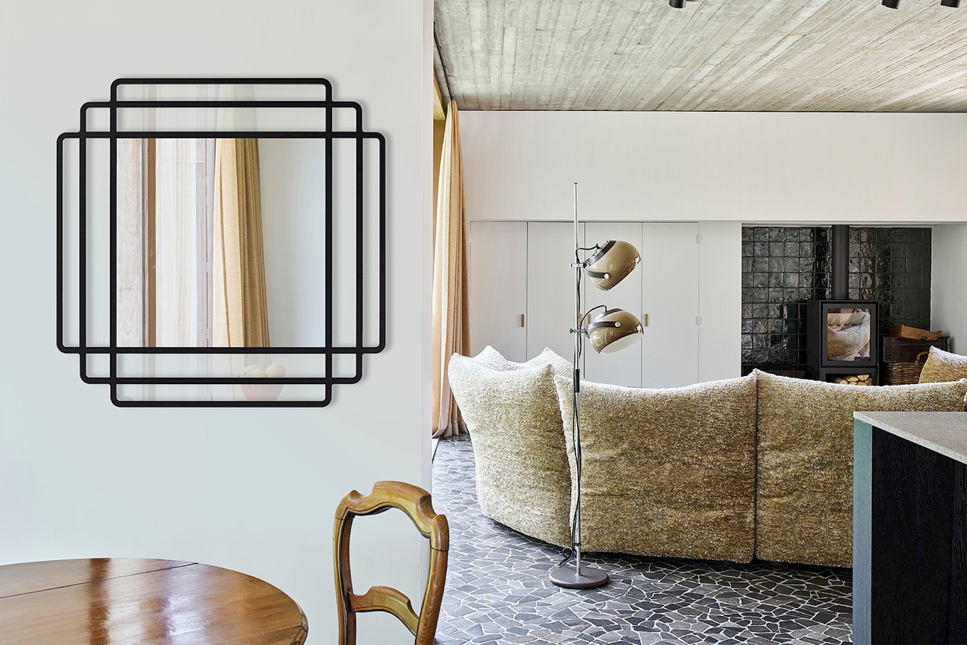 Chic Square Mirrors for Modern Homes