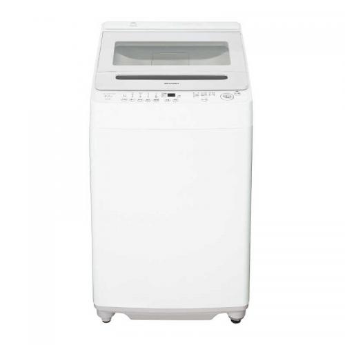 デンキチWeb / シャープ SHARP 全自動洗濯機 洗濯8kg ホワイト系 ES-GV8K-W