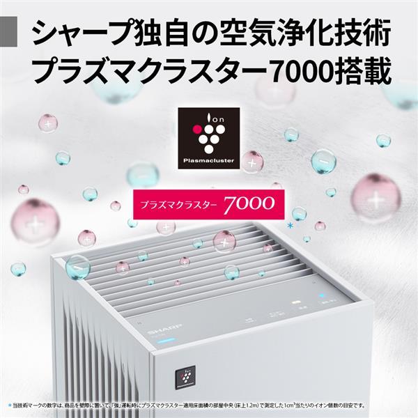 デンキチWeb / シャープ SHARP 空気清浄機 プラズマクラスター グレー