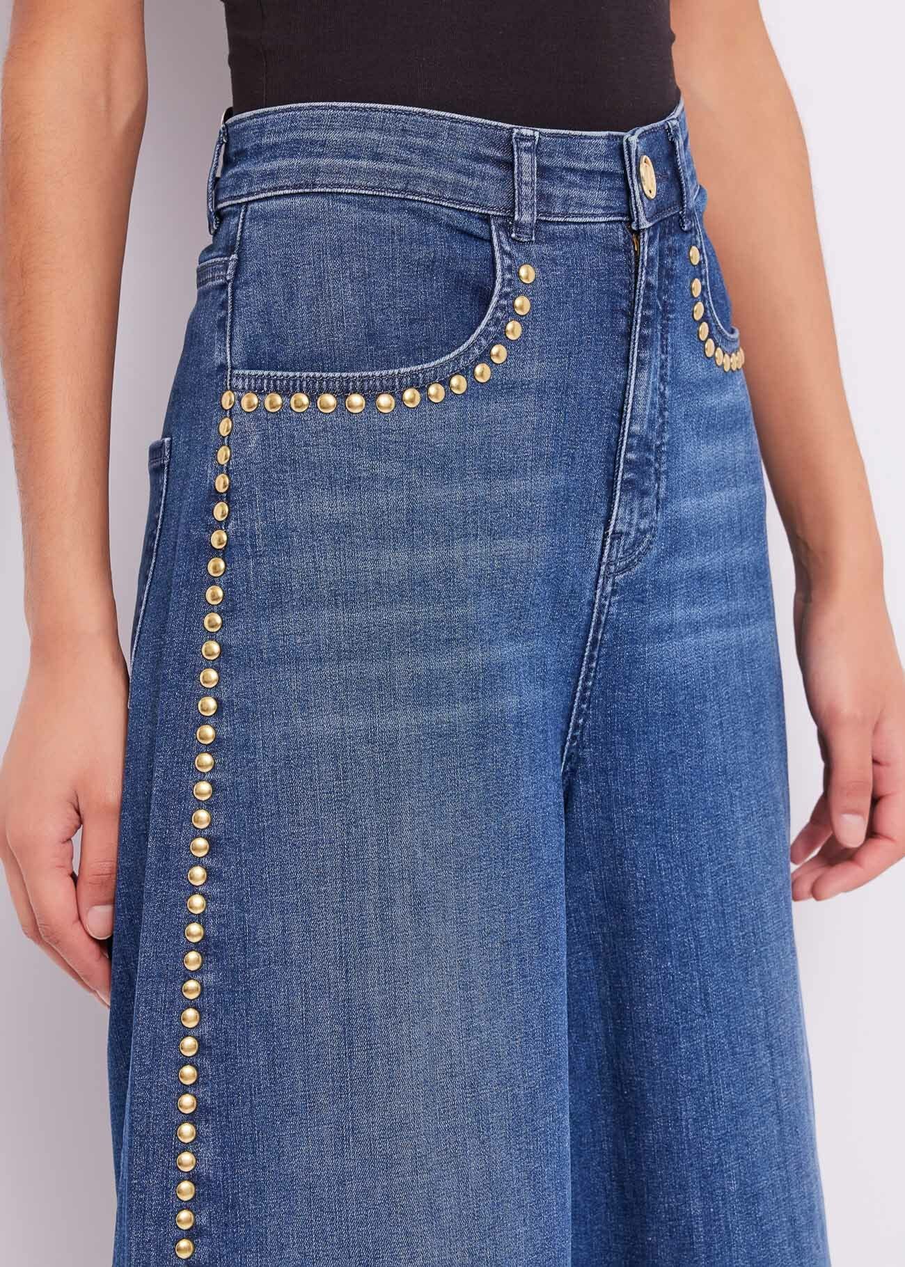 Jeans with studs | Denny Rose Official