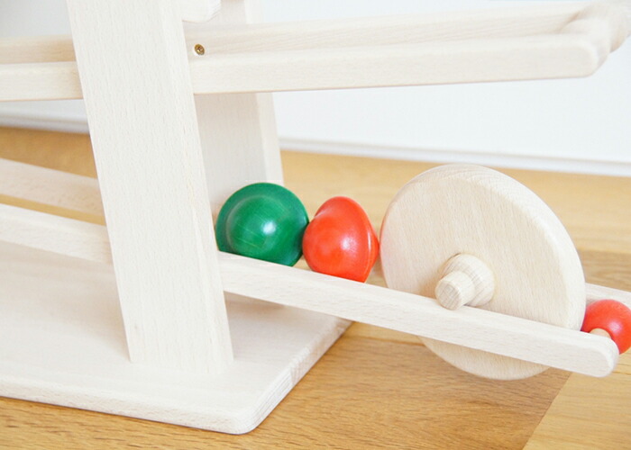 nic ニック社 スロープ 送料無料（ビー玉転がし 木製スロープ 知育玩具