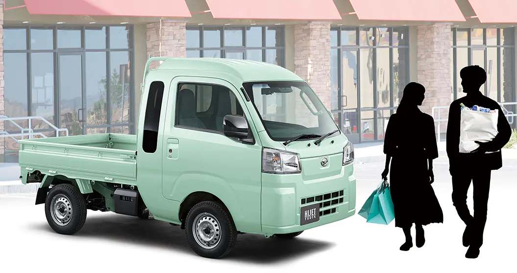 公式】ハイゼットトラックの外観・室内空間｜ダイハツ