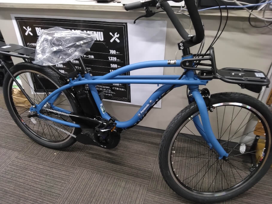 Panasonic BP02/FZC631/デニムブルー/電動アシスト入荷 | 自転車専門店