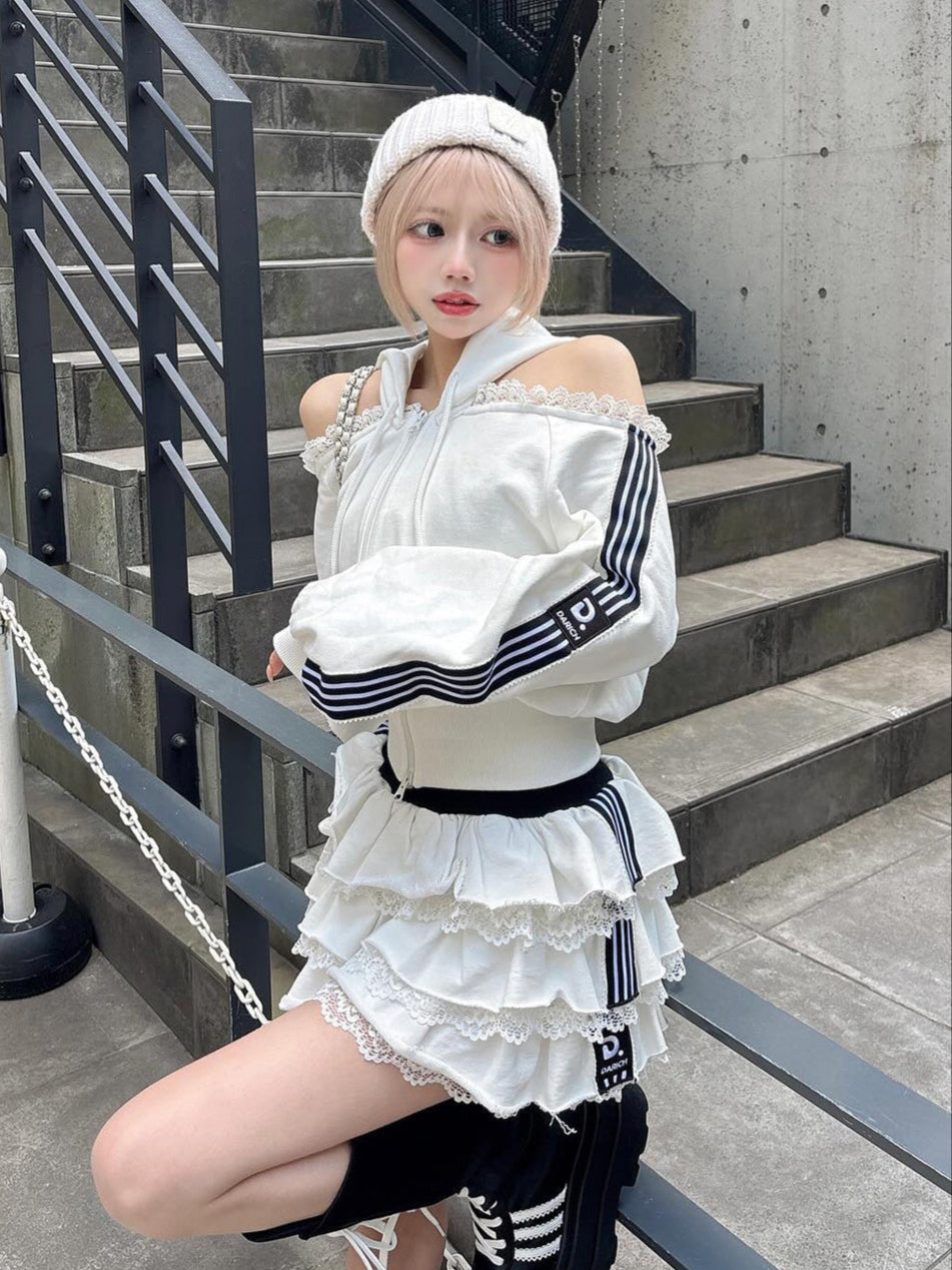 ガーリースポーティスウェットトップス – Darich (ダーリッチ)