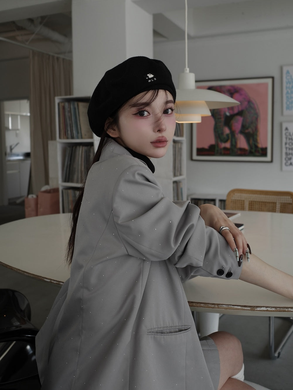 ルーズシングルスタッズジャケット – Darich (ダーリッチ)