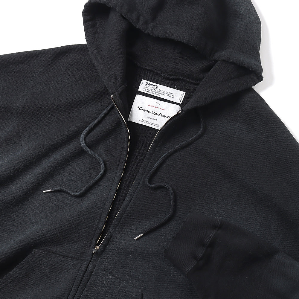 DAIRIKU(ダイリク)Water-repellent Vintage Wash Hoodie (23AW C-1