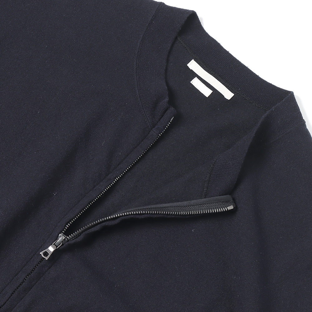 blurhms） C/Silk Nep Crew-zip (BHS23S031) | blurhms / トップス