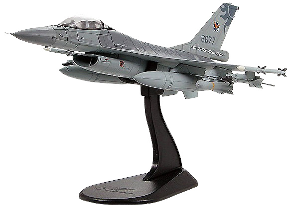 F-16A Fighting Falcon 6677 ROCAF, Taiwan, 1:72, Hobby Master HA3801