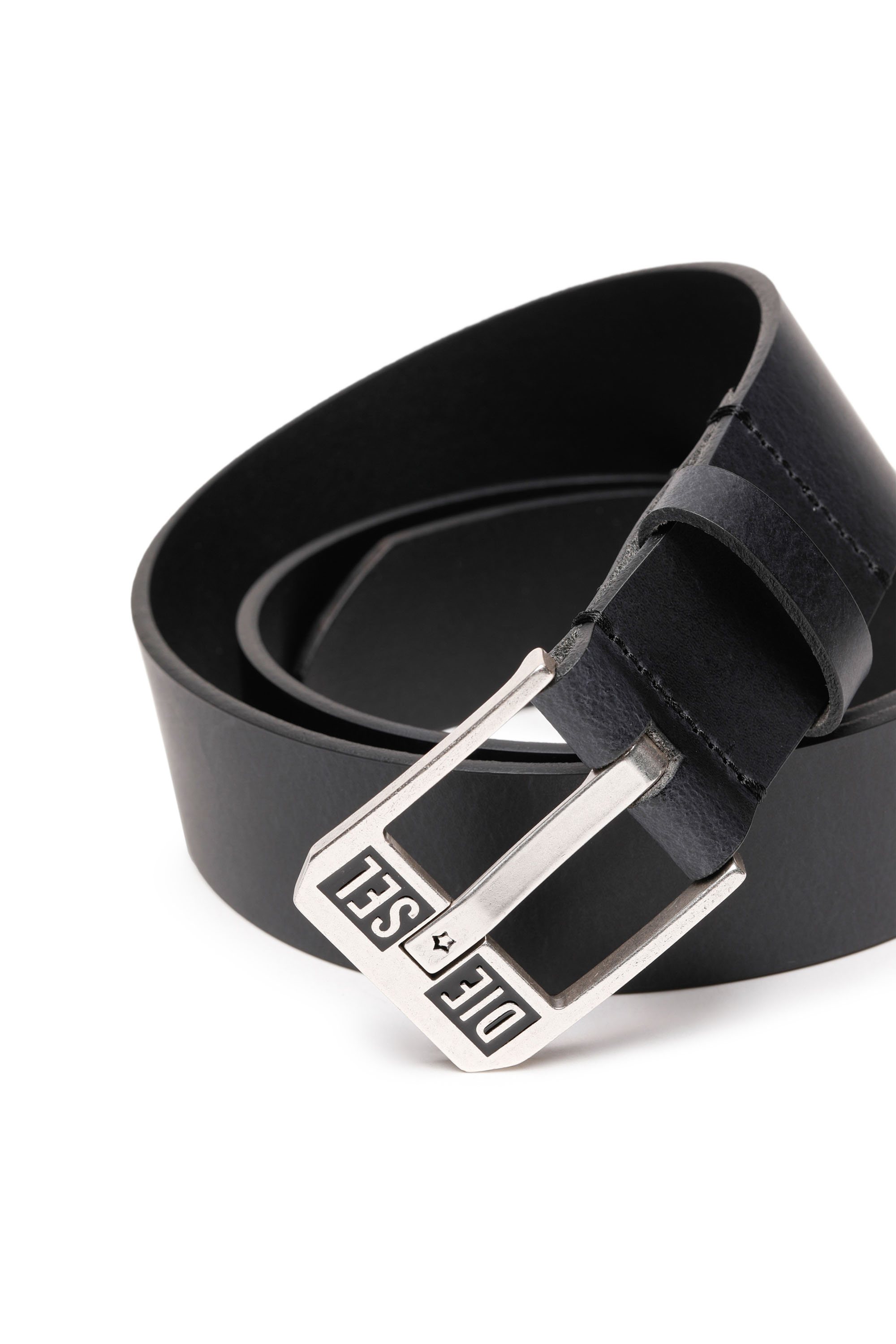 B-STAR II｜メンズ｜レザーベルト｜ブラック｜ディーゼル（DIESEL