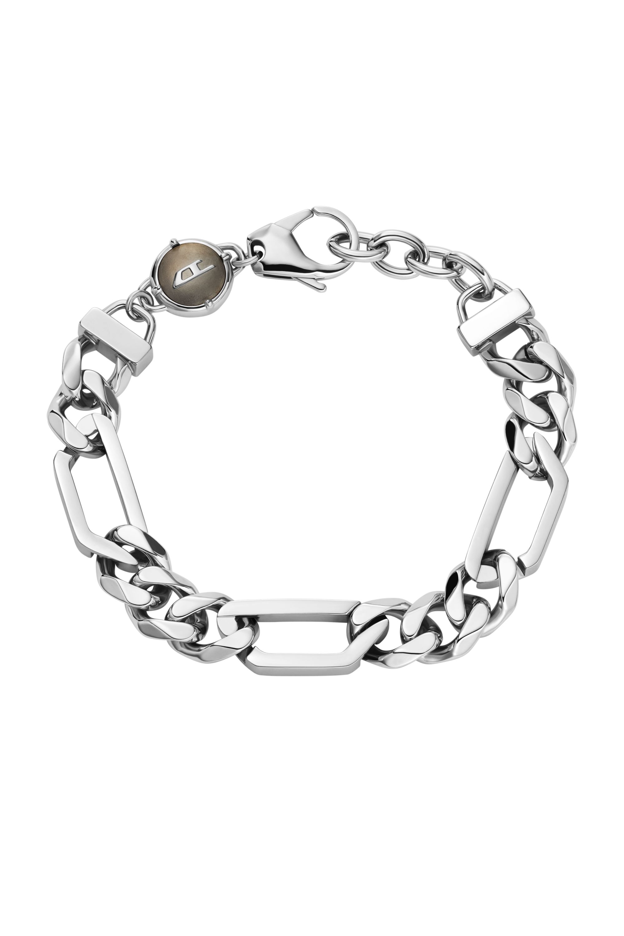 DX1633040 JEWELLERY Stainless steel chain bracelet｜シルバー