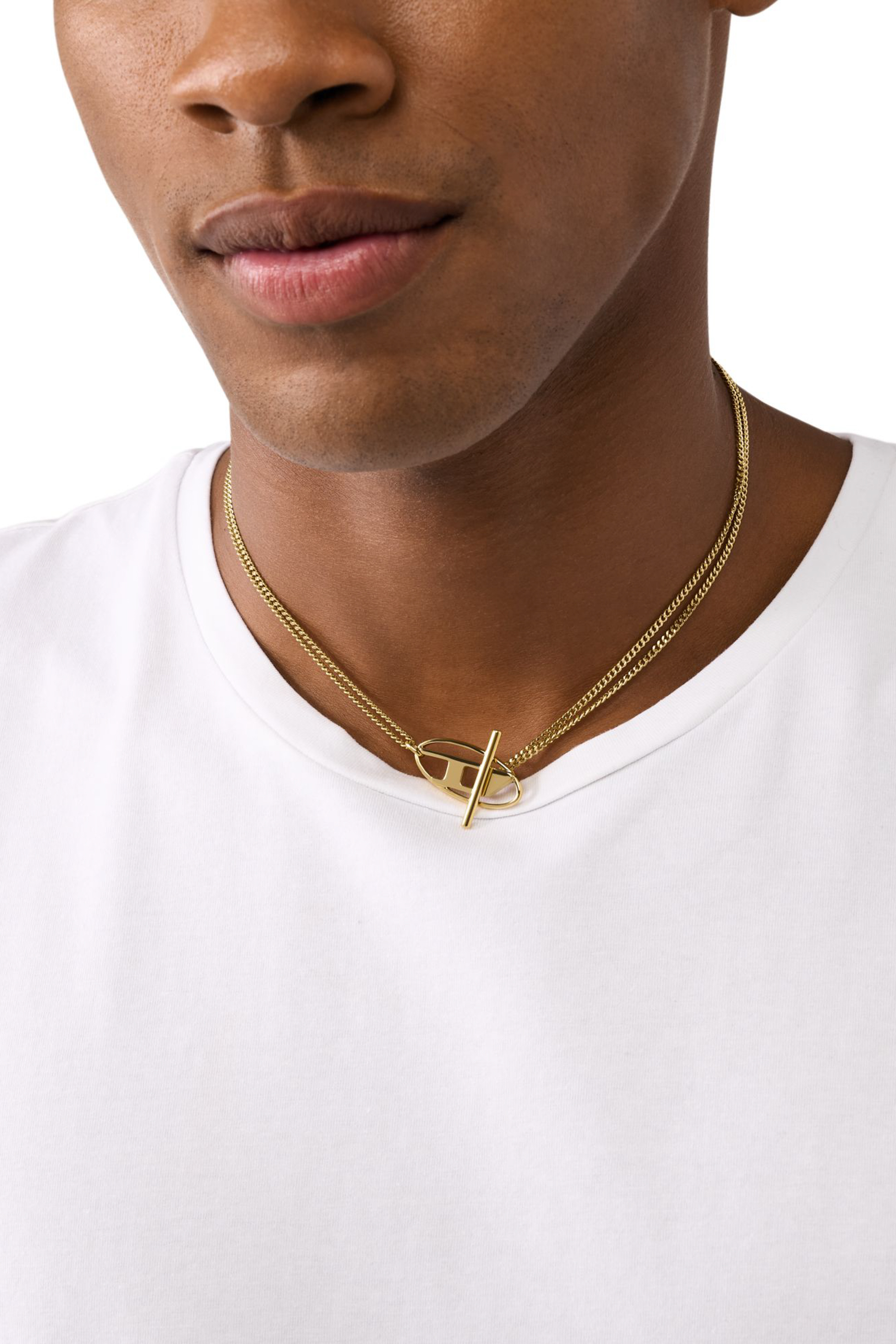 DX1567710 JEWEL ネックレス｜ゴールド｜ウィメンズ｜DIESEL