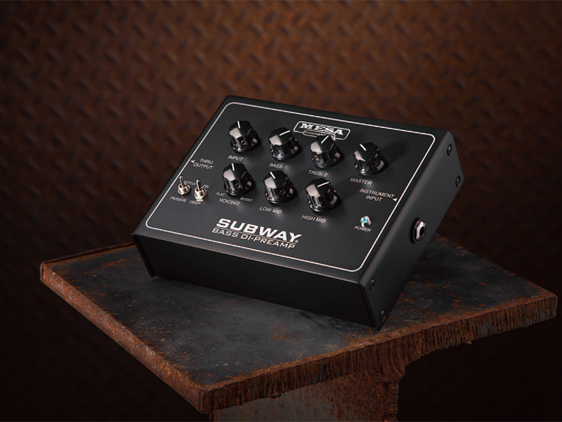 Mesa/Boogie／SUBWAY BASS DI-PREAMP】SUBWAY D-800を凝縮した