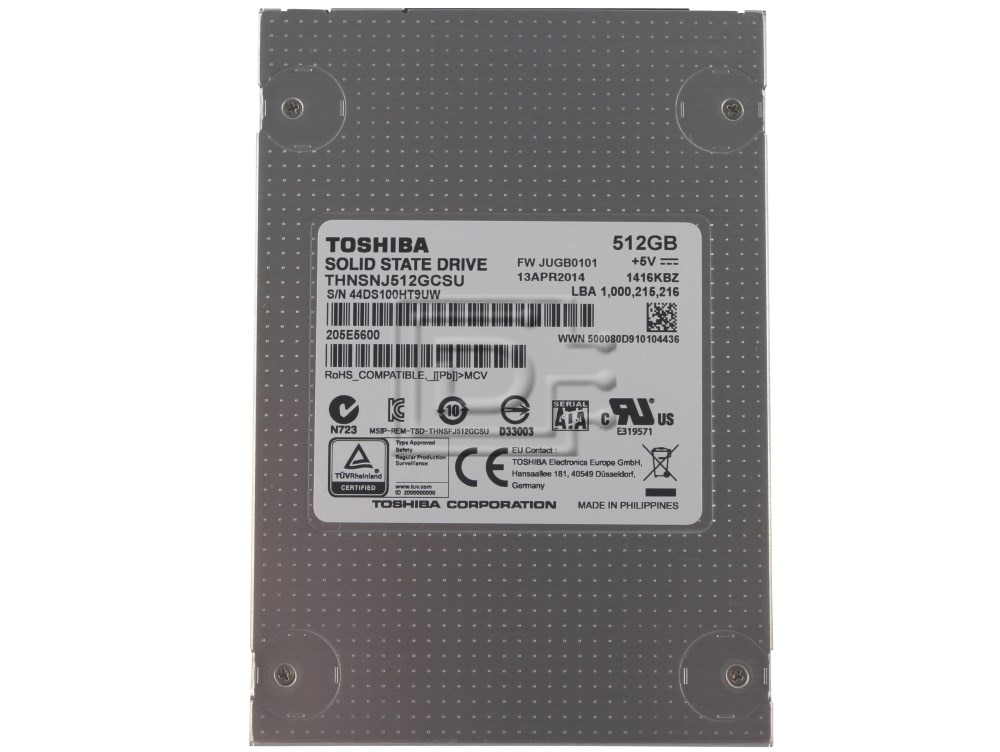 Toshiba THNSNJ512GCSU 512GB 2.5