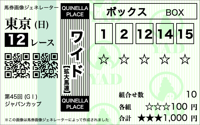 ジャパンカップ2025の馬券の買い方・おすすめの賭け方をご紹介！