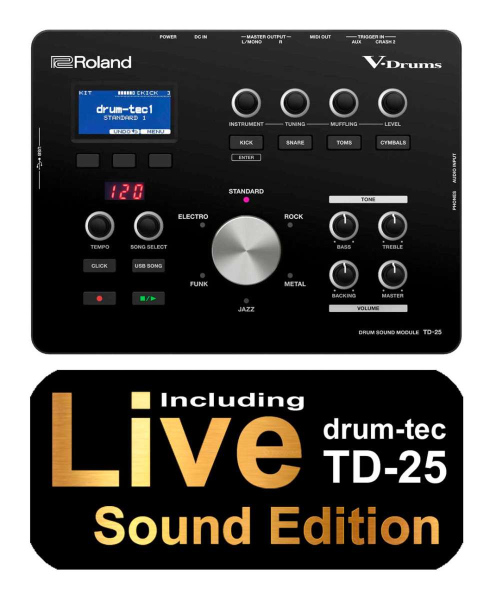 Roland TD-25 V-Drums Sound Module | drum-tec