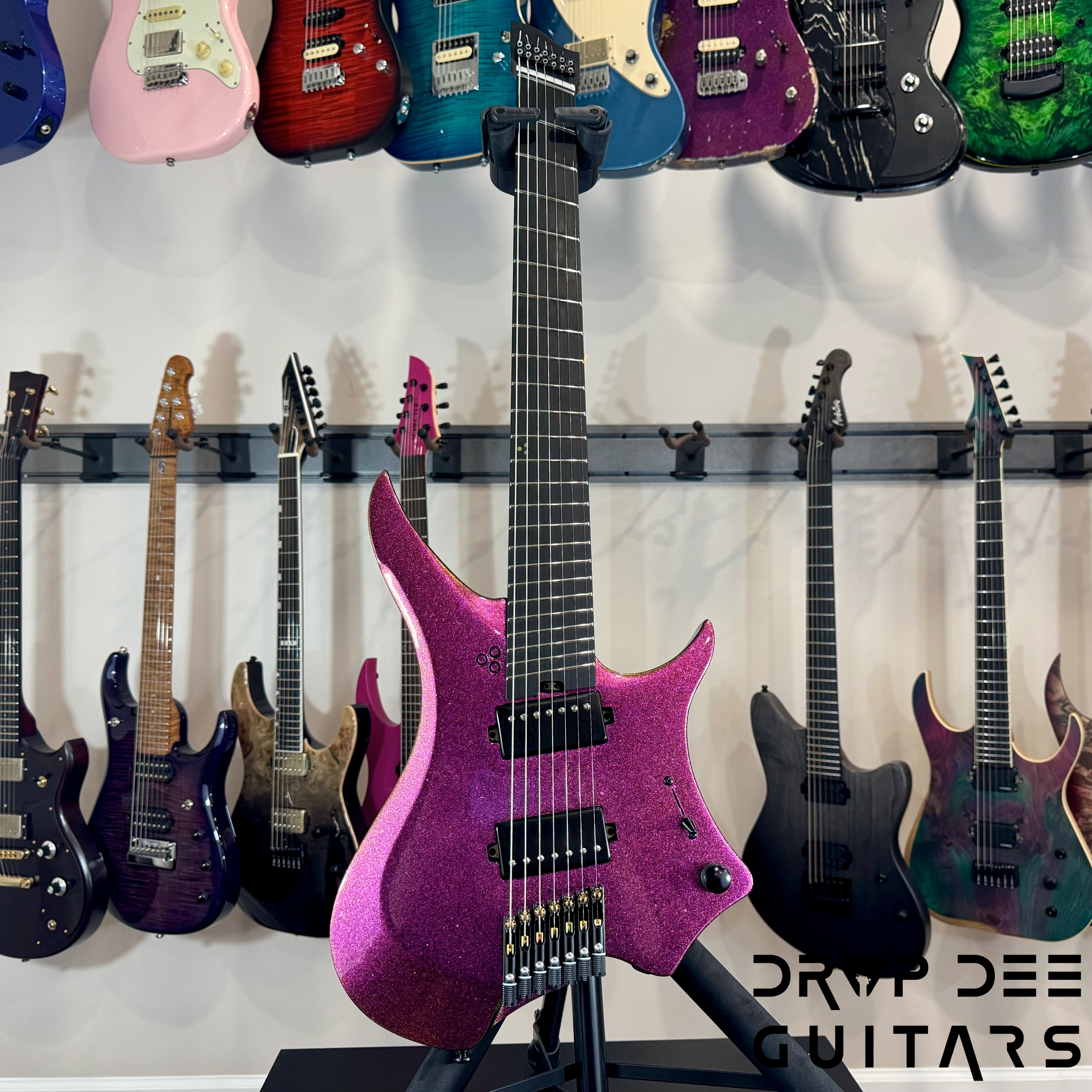 GOC E Class Ilumina Headless Multiscale 7-String Electric Guitar w