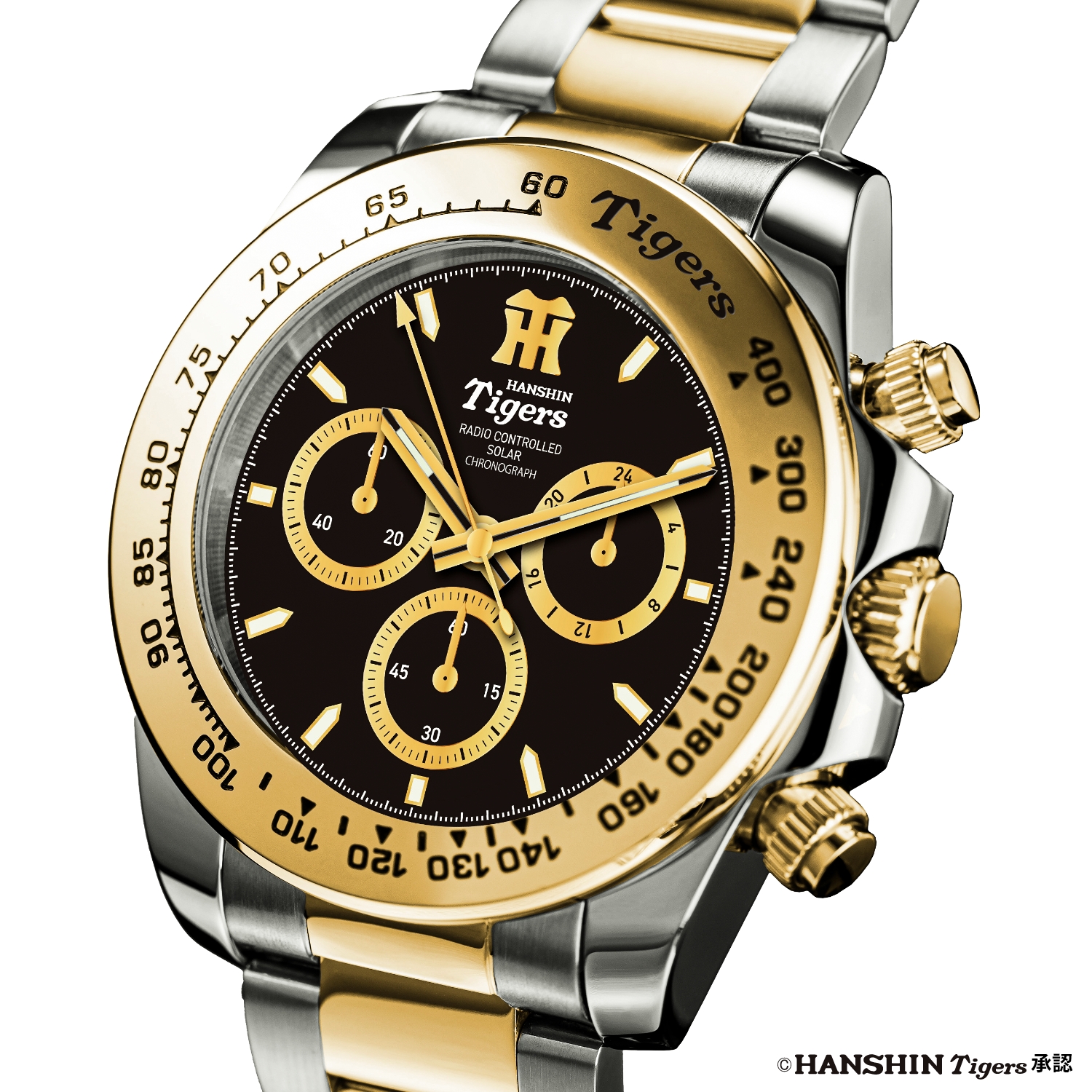 阪神タイガース承認 阪神タイガース球団創設90周年 電波ソーラークロノ
