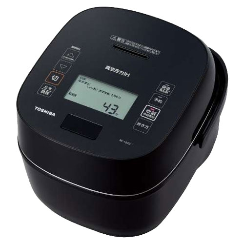 e-TREND｜東芝 鍛造かまど備長炭釜 RC-10VXP(K) [真空圧力IH炊飯器]
