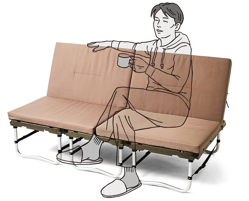 1セットで4役も！ スノーピークの「ラックソット」は屋内外の