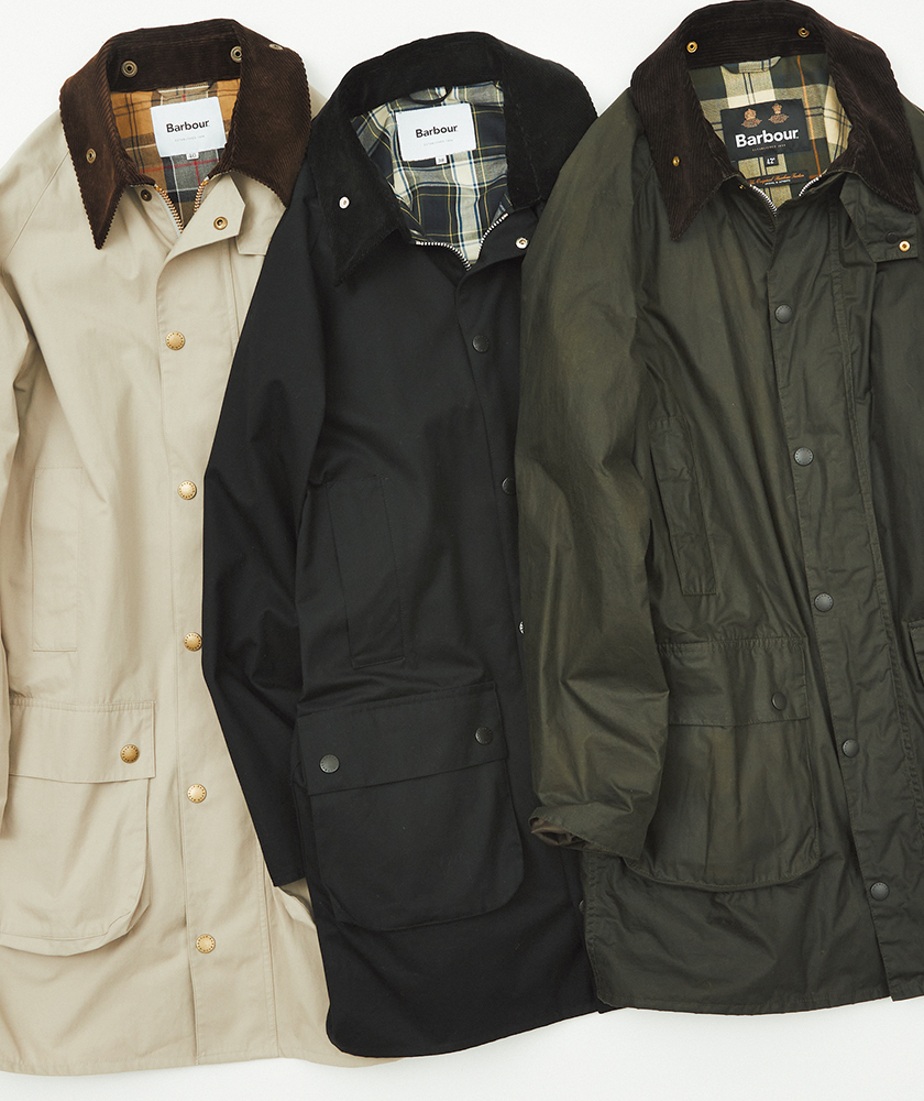ON・OFFコートの最高は「バブアーの中間丈+しかも軽い」だ！｜雑誌