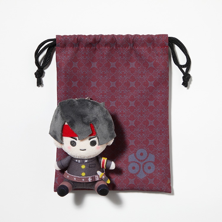 イーカプコン |大逆転裁判 ミニぬいぐるみ＆巾着セット 亜双義一真(亜