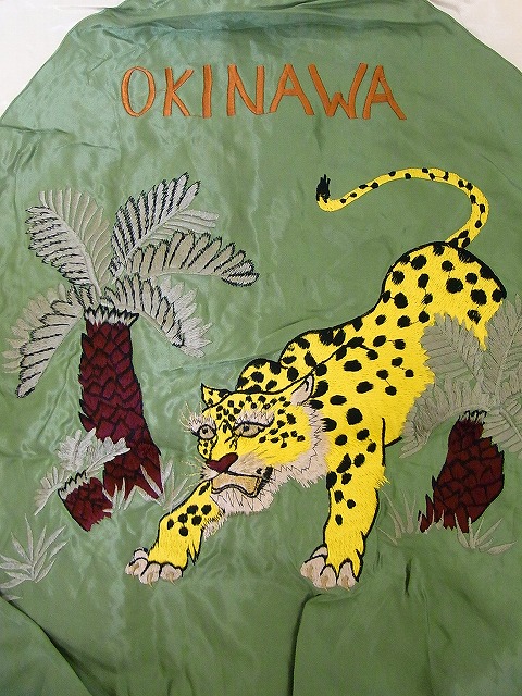 TAILOR TOYO[テーラー東洋] スカジャン 豹×OKINAWA MAP TT12330 商品