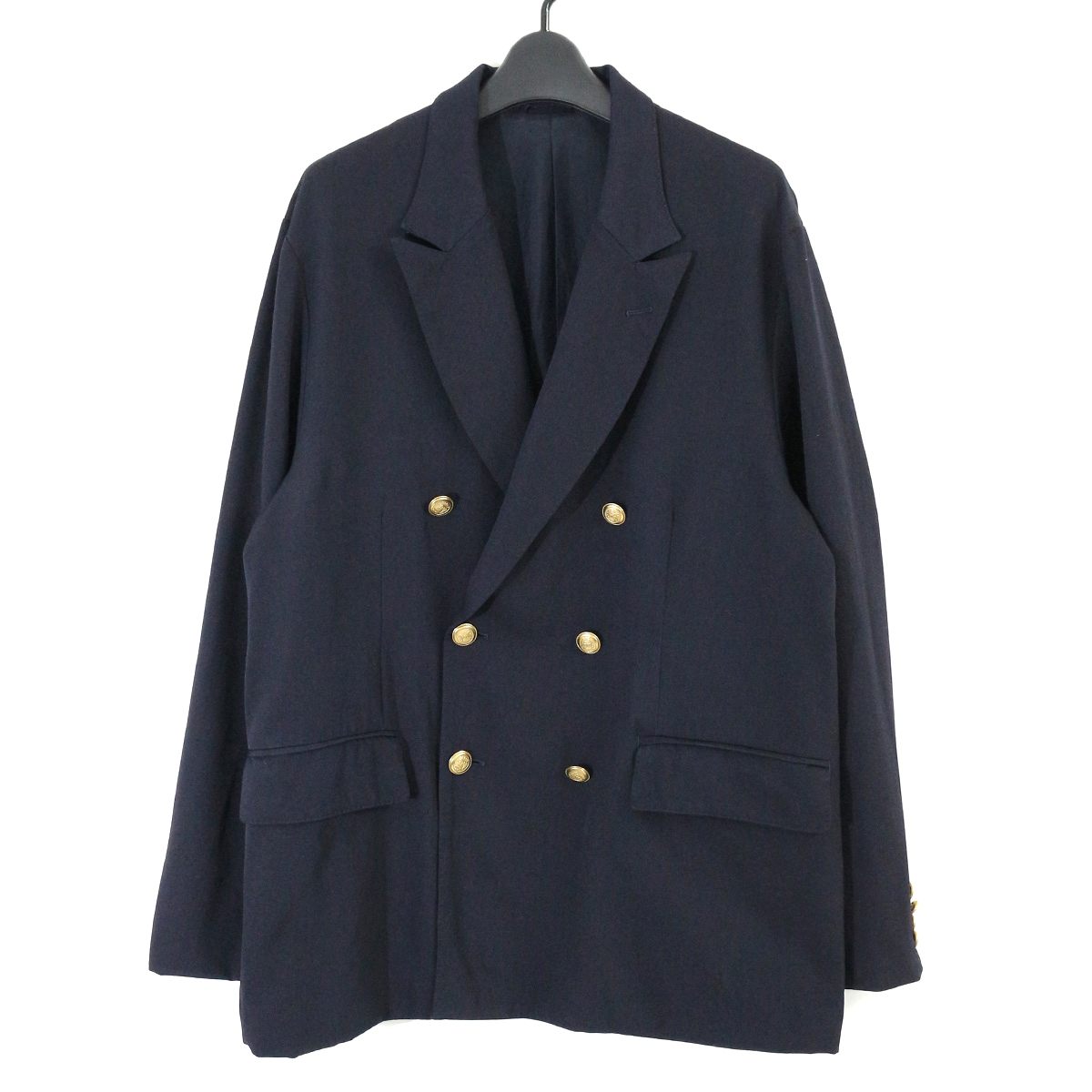 blurhms ブラームス 21AW WOOL CASHMERE SHORT BEAVER GREAT COAT