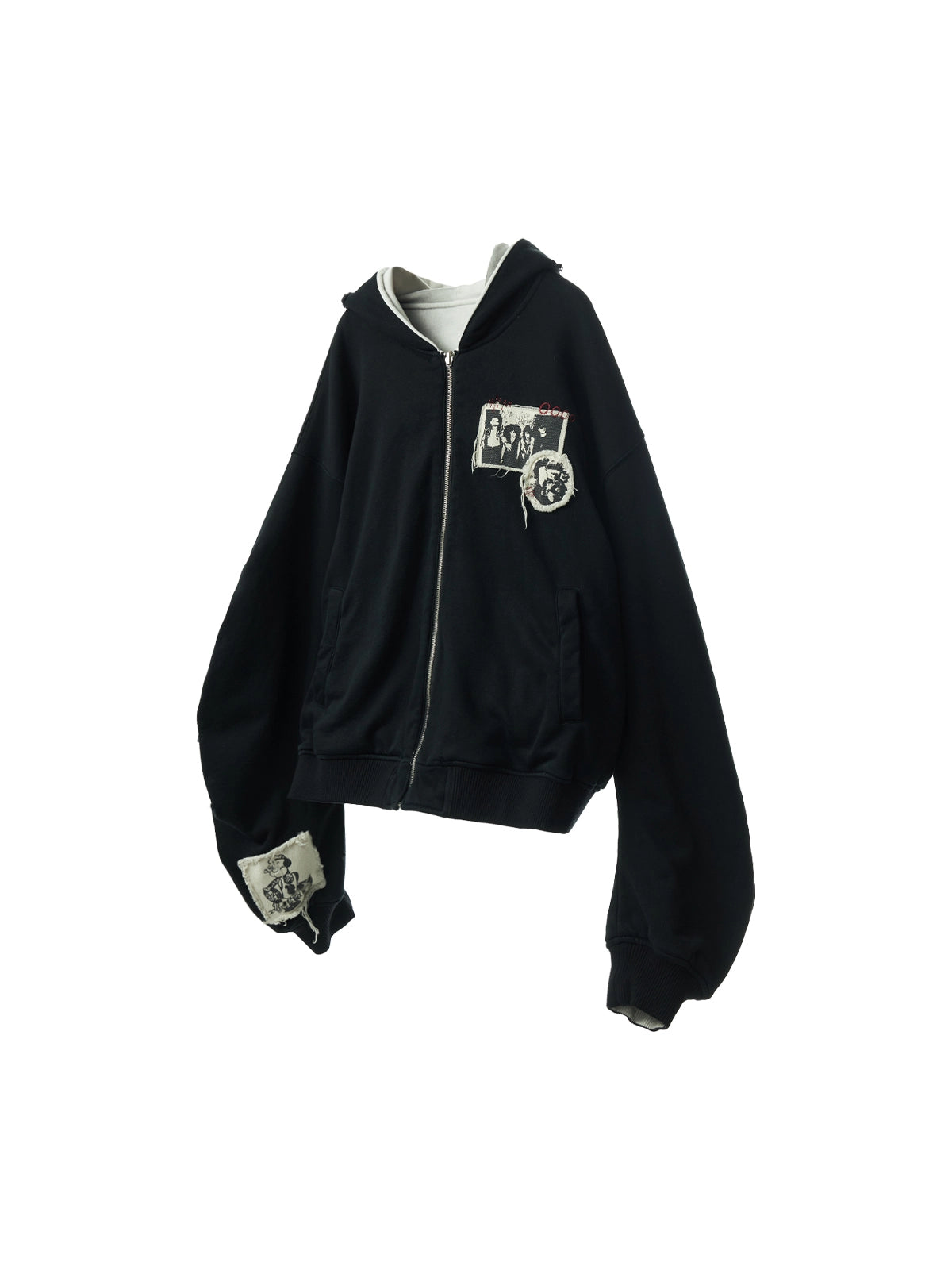 Reversible Dyed Zip-Up Hoodie – EMOBROTHER